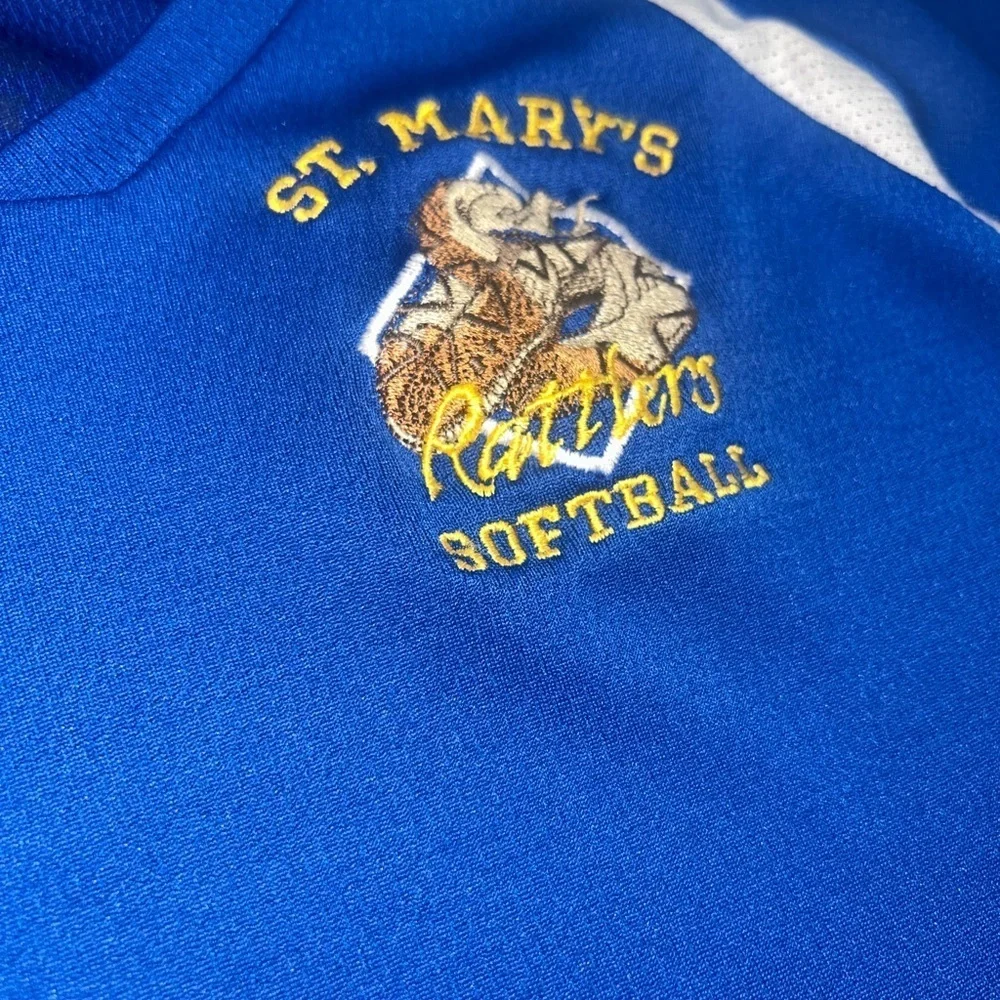Adidas Blue and White Athletic Jerseys